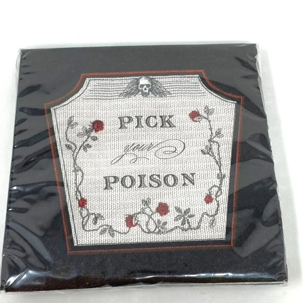 Target Threshold Happy Halloween Napkins Beverage Lunch Novelty Goth